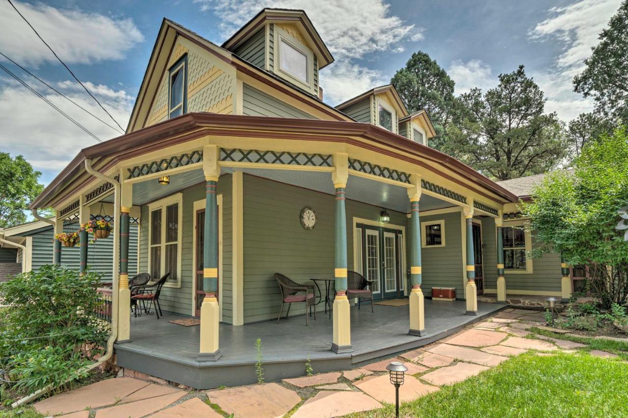Historic Manitou Springs Victorian Walk Downtown! Villa Exterior foto