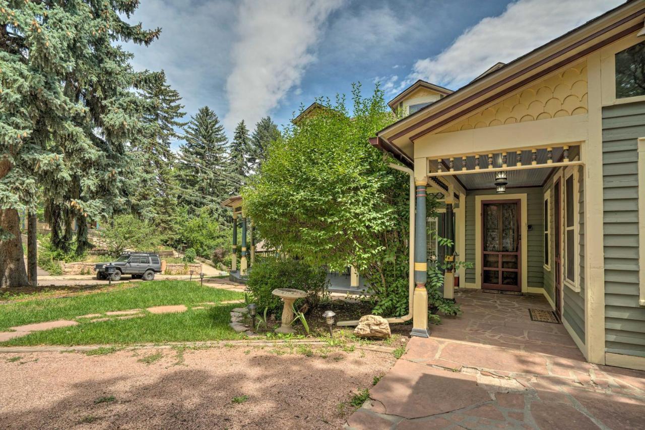 Historic Manitou Springs Victorian Walk Downtown! Villa Exterior foto