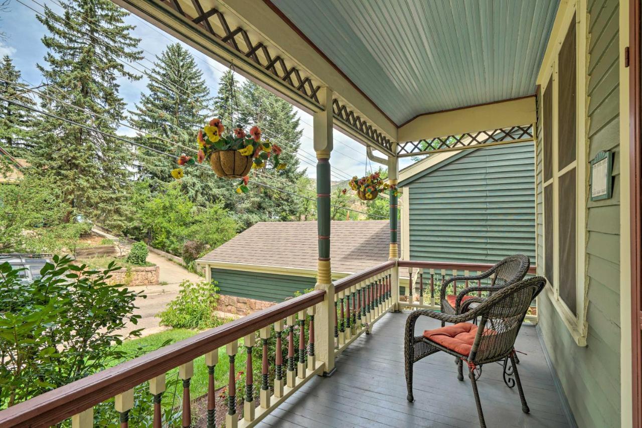 Historic Manitou Springs Victorian Walk Downtown! Villa Exterior foto